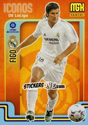 Cromo Figo - Liga 2021-2022. Megacracks - Panini