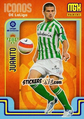 Sticker Juanito - Liga 2021-2022. Megacracks - Panini