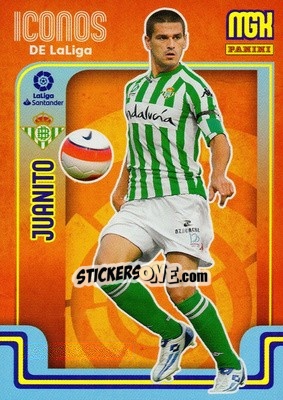 Cromo Juanito - Liga 2021-2022. Megacracks - Panini