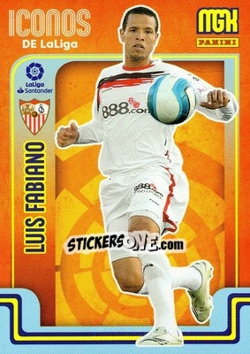 Cromo Luis Fabiano - Liga 2021-2022. Megacracks - Panini