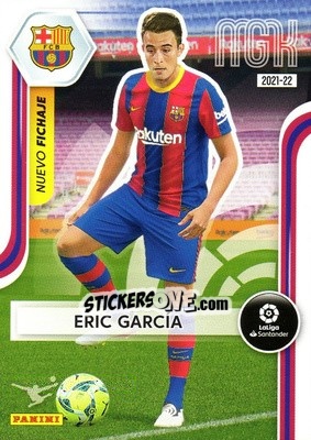 Sticker Eric García - Liga 2021-2022. Megacracks n. 433 - Panini