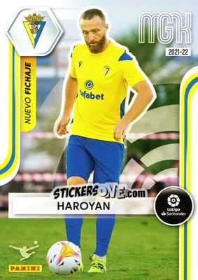 Sticker Haroyan - Liga 2021-2022. Megacracks n. 436 - Panini