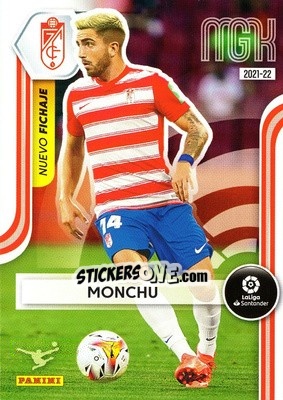 Sticker Monchu - Liga 2021-2022. Megacracks n. 439 - Panini