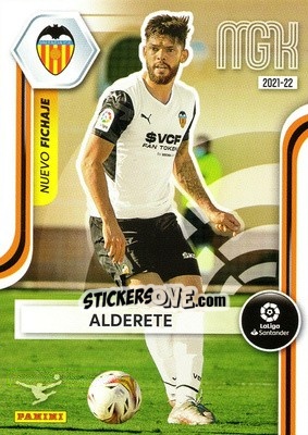 Sticker Alderete - Liga 2021-2022. Megacracks - Panini