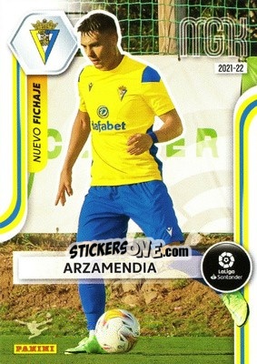 Sticker Arzamendia - Liga 2021-2022. Megacracks - Panini