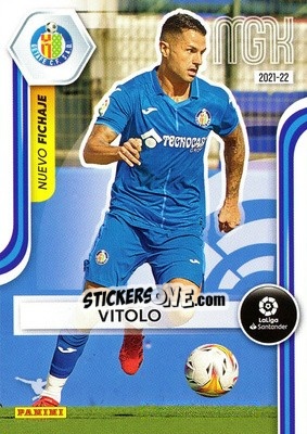 Sticker Vitolo - Liga 2021-2022. Megacracks - Panini