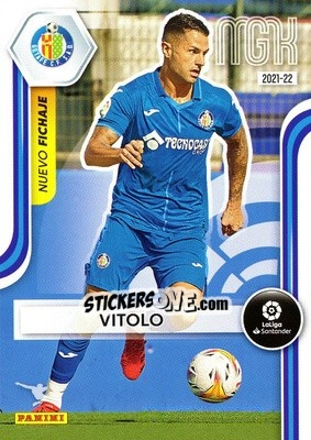 Sticker Vitolo - Liga 2021-2022. Megacracks n. 447 - Panini