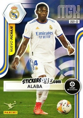 Cromo Alaba - Liga 2021-2022. Megacracks - Panini