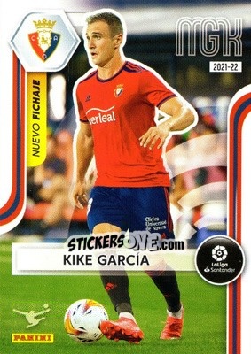 Sticker Kike García - Liga 2021-2022. Megacracks - Panini