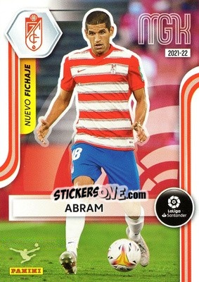 Sticker Abram - Liga 2021-2022. Megacracks - Panini