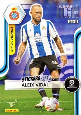 Sticker Aleix Vidal - Liga 2021-2022. Megacracks n. 467 - Panini