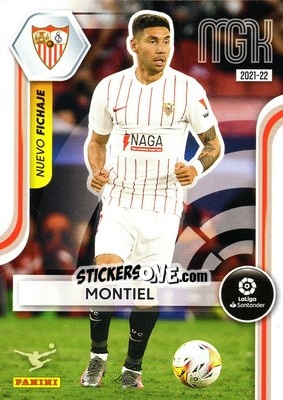 Sticker Montiel - Liga 2021-2022. Megacracks n. 472 - Panini