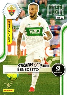 Sticker Benedetto - Liga 2021-2022. Megacracks n. 473 - Panini