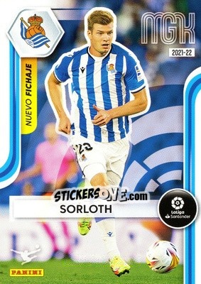 Sticker Sorloth - Liga 2021-2022. Megacracks n. 481 - Panini