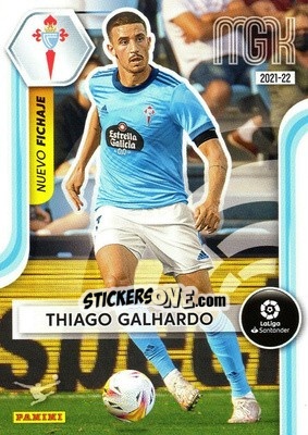 Sticker Thiago Galhardo - Liga 2021-2022. Megacracks - Panini