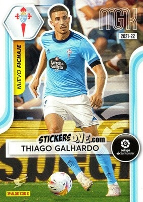 Sticker Thiago Galhardo - Liga 2021-2022. Megacracks n. 484 - Panini