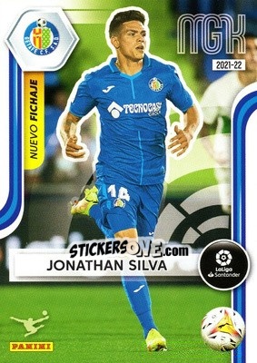 Sticker Jonathan Silva - Liga 2021-2022. Megacracks - Panini