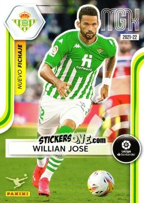 Sticker William José - Liga 2021-2022. Megacracks n. 487 - Panini