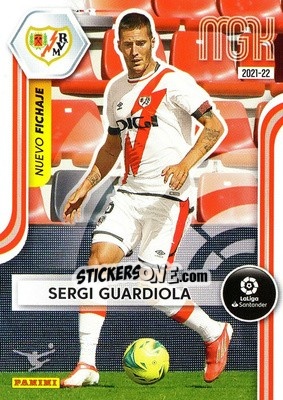 Sticker Sergi Guardiola - Liga 2021-2022. Megacracks - Panini
