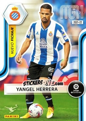 Cromo Yangel Herrera - Liga 2021-2022. Megacracks - Panini