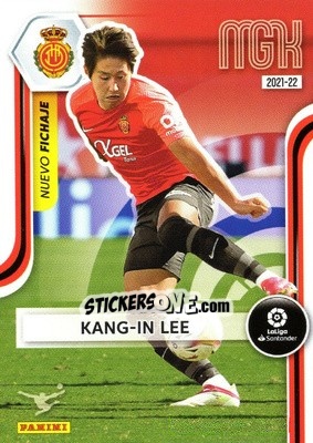 Sticker Kang-In Lee - Liga 2021-2022. Megacracks n. 492 - Panini
