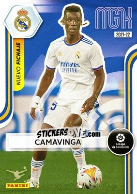 Sticker Camavinga - Liga 2021-2022. Megacracks n. 494 - Panini