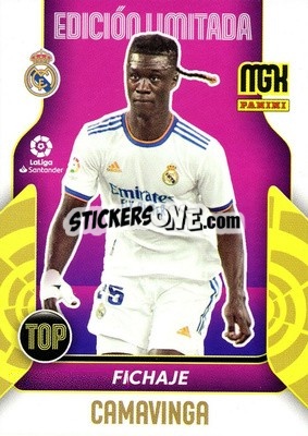 Sticker Camavinga - Liga 2021-2022. Megacracks - Panini