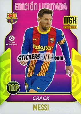 Cromo Messi - Liga 2021-2022. Megacracks - Panini