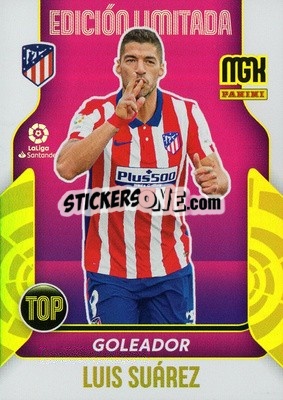 Sticker Luis Suarez - Liga 2021-2022. Megacracks n. LE-LS - Panini