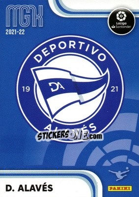 Sticker Escudo - Liga 2021-2022. Megacracks - Panini