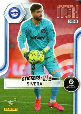 Sticker Sivera - Liga 2021-2022. Megacracks - Panini