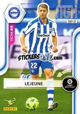 Cromo Lejeune - Liga 2021-2022. Megacracks n. 8bis - Panini