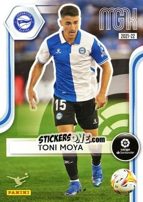 Sticker Toni Moya - Liga 2021-2022. Megacracks n. 10 - Panini
