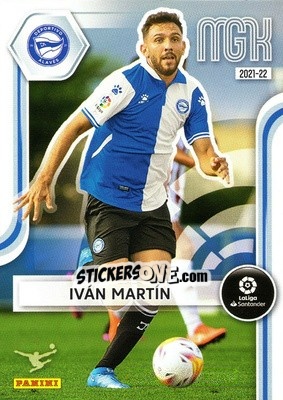 Sticker Iván Martín - Liga 2021-2022. Megacracks n. 11 - Panini