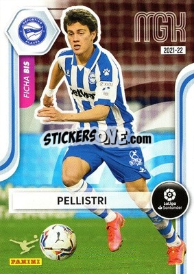 Sticker Pellistri - Liga 2021-2022. Megacracks n. 14bis - Panini