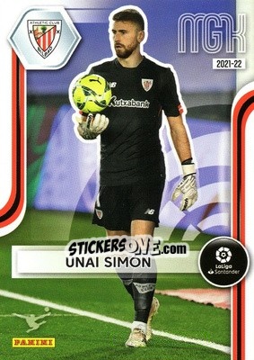 Sticker Unai Simón - Liga 2021-2022. Megacracks n. 20 - Panini