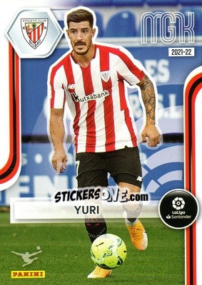 Sticker Yuri - Liga 2021-2022. Megacracks - Panini