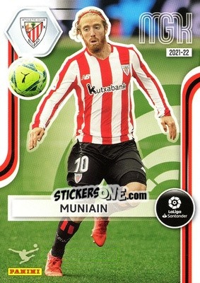 Sticker Muniain - Liga 2021-2022. Megacracks n. 33 - Panini