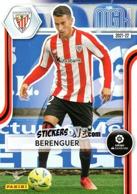 Sticker Berenguer - Liga 2021-2022. Megacracks n. 34 - Panini