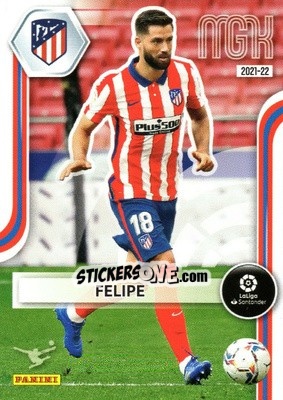 Sticker Felipe - Liga 2021-2022. Megacracks - Panini