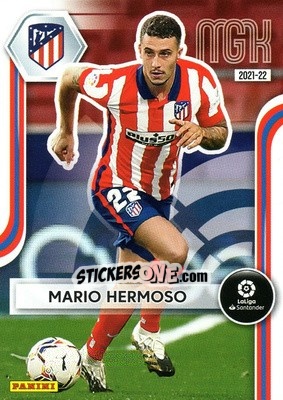 Sticker Mario Hermoso - Liga 2021-2022. Megacracks n. 44 - Panini