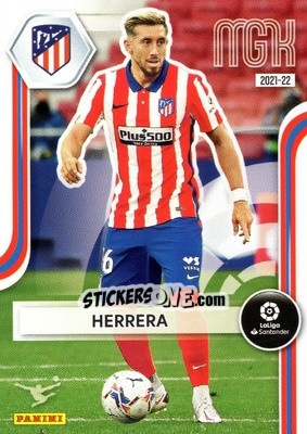 Sticker Héctor Herrera - Liga 2021-2022. Megacracks - Panini