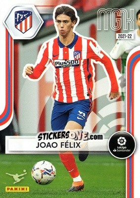 Sticker Joao Félix - Liga 2021-2022. Megacracks - Panini