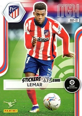 Sticker Lemar - Liga 2021-2022. Megacracks n. 51 - Panini