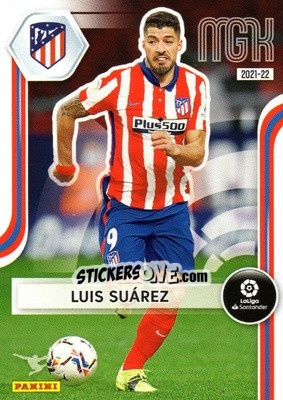 Sticker Luis Suárez - Liga 2021-2022. Megacracks - Panini