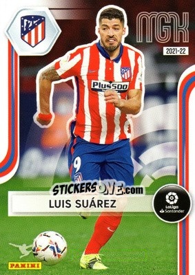 Sticker Luis Suárez - Liga 2021-2022. Megacracks n. 53 - Panini