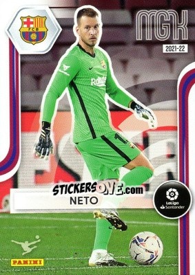 Sticker Neto - Liga 2021-2022. Megacracks n. 57 - Panini