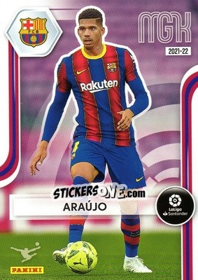 Sticker Araújo - Liga 2021-2022. Megacracks n. 62 - Panini