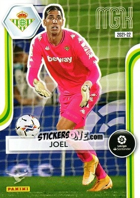 Sticker Joel - Liga 2021-2022. Megacracks n. 75 - Panini