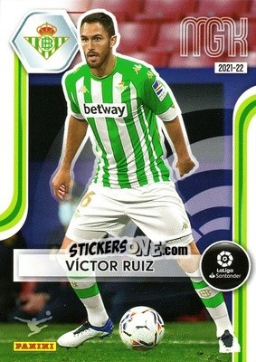 Cromo Víctor Ruiz - Liga 2021-2022. Megacracks - Panini